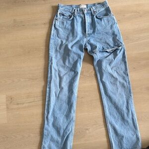 Agolde Light Blue Straight Men's Jeans